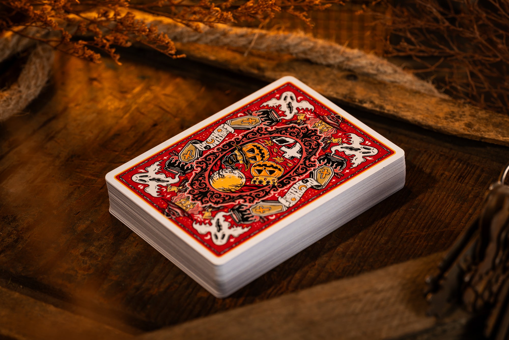 Halloween Tales Playing Cards (Volume II - Blood Red)