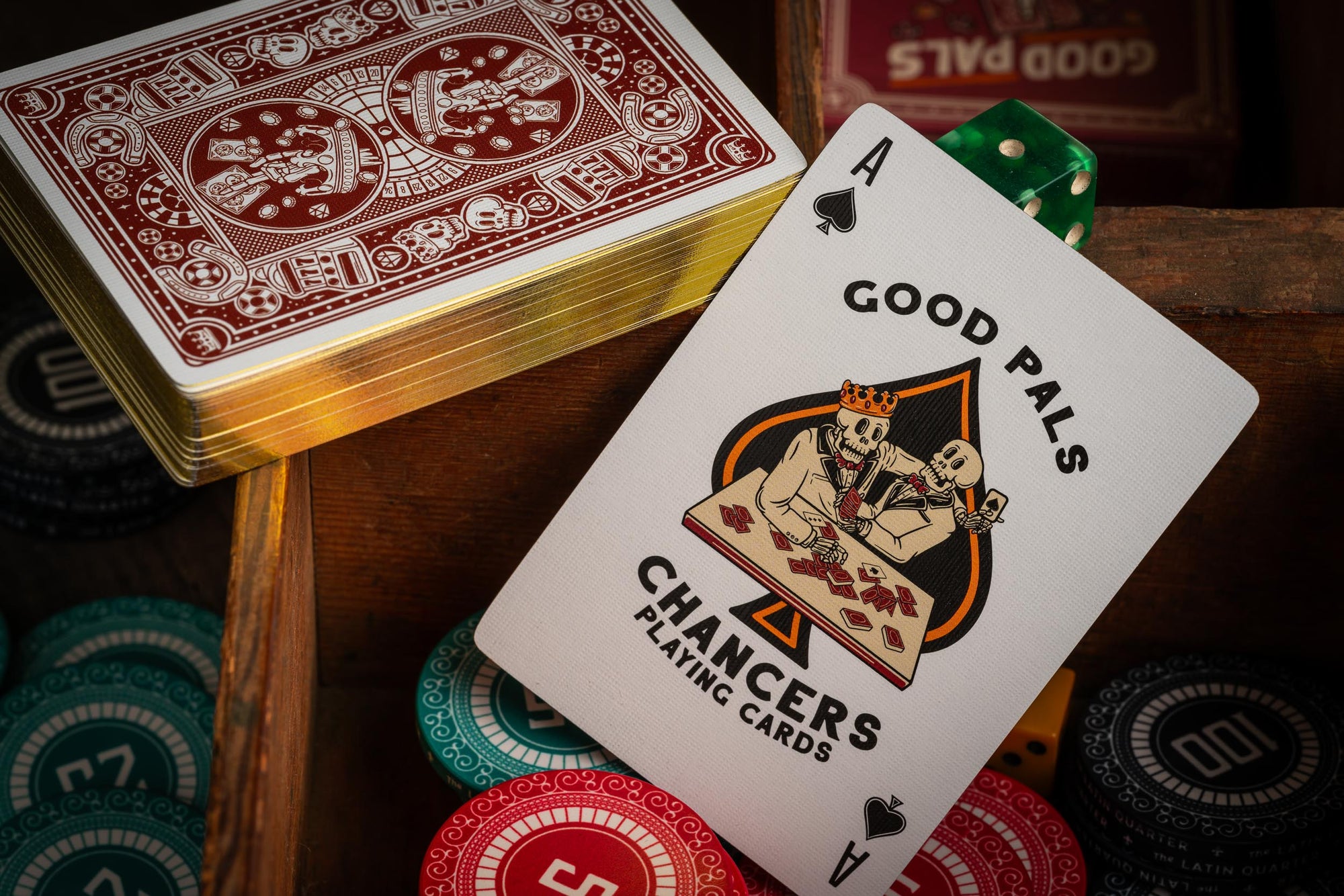 Chancers Playing Cards Gilded Edition - Good Pals