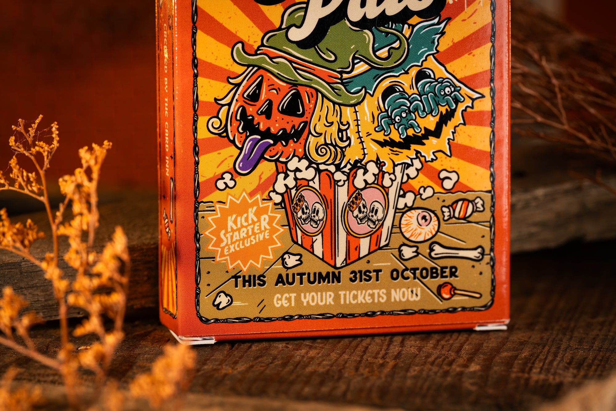 Good Pals Halloween Tales Playing Cards (V2 GILDED Kickstarter EXCLUSIVE - Holo Gold)