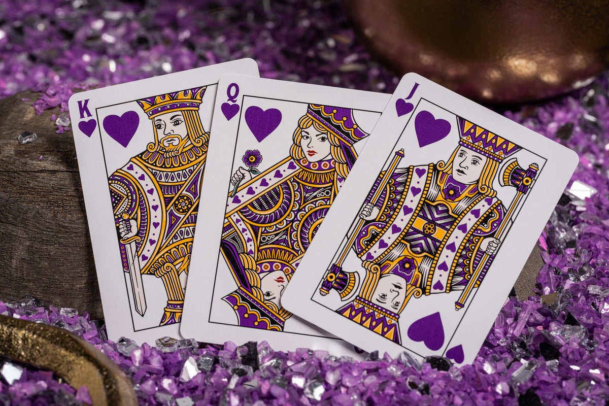 Good Pals (Purple Foiled) Logo Playing Cards