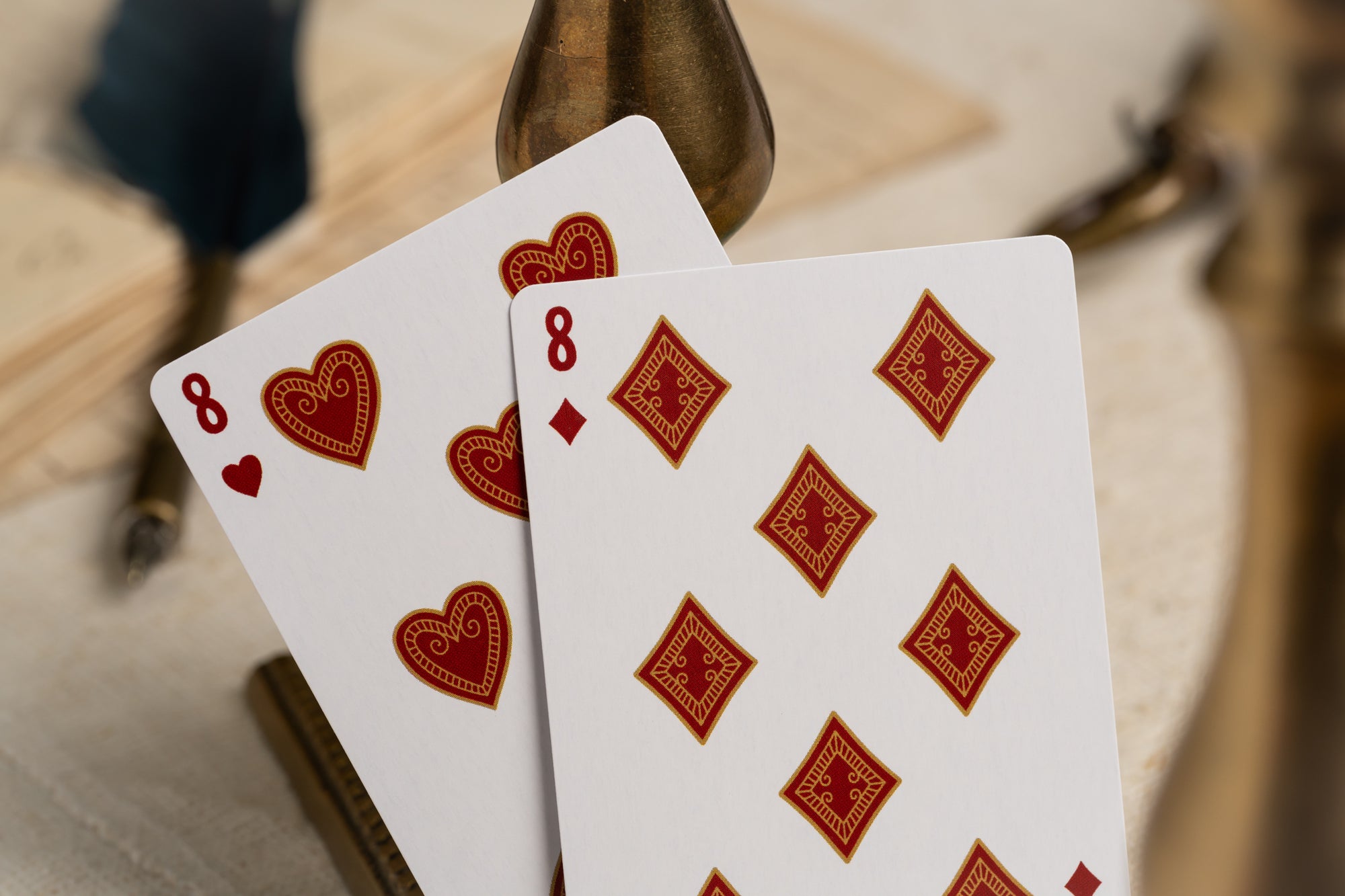 TCI Clubhouse Playing Cards (Black &amp; Gold) - The Card Inn