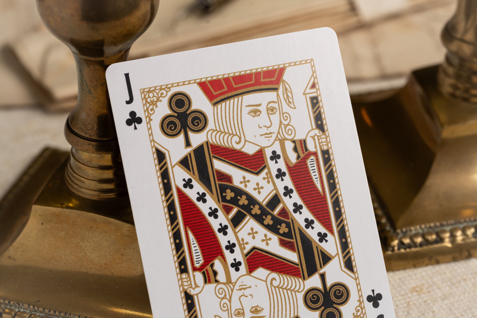 TCI Clubhouse Playing Cards (Black &amp; Gold) - The Card Inn