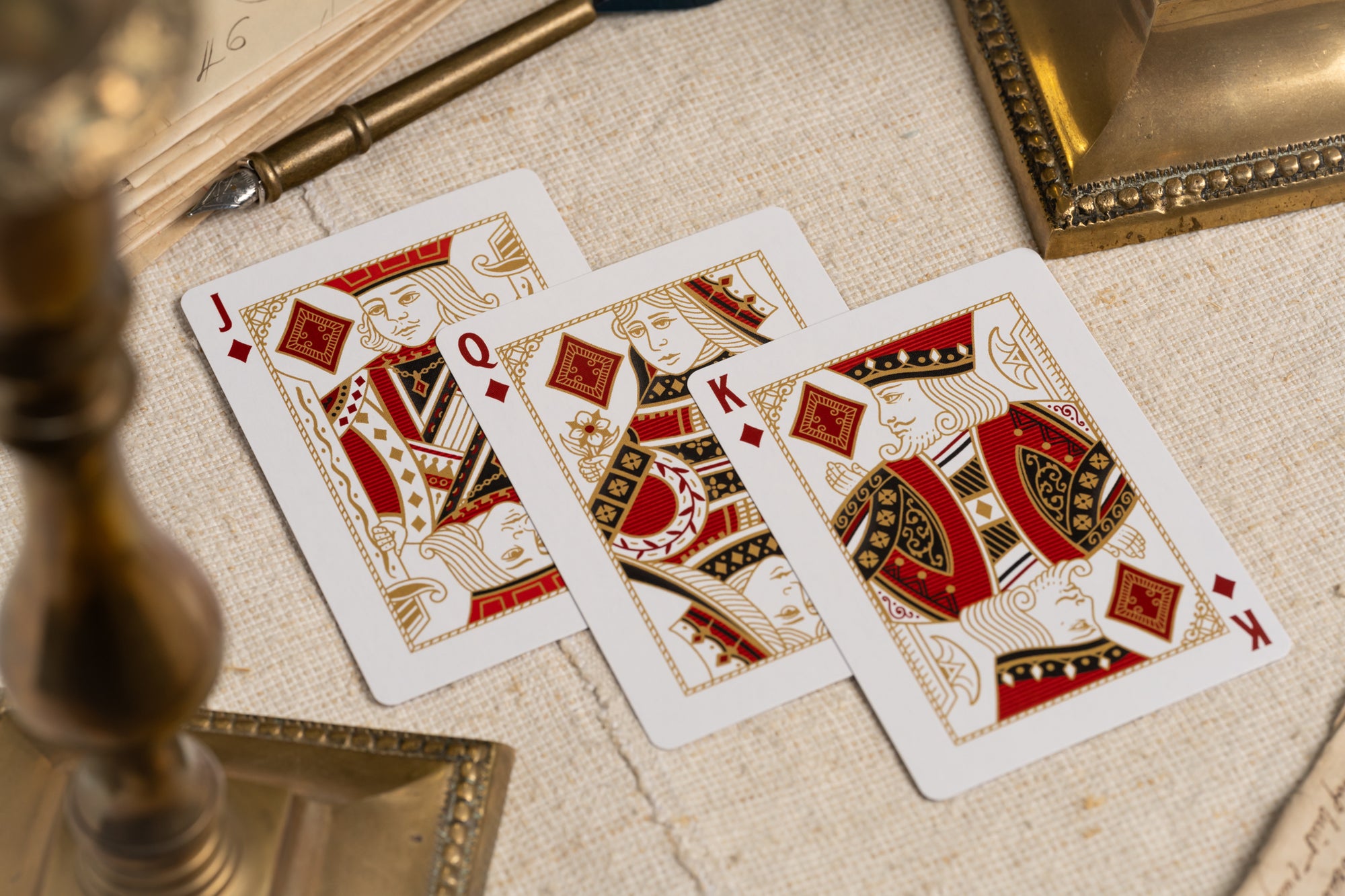 TCI Clubhouse Playing Cards (Black &amp; Gold) - The Card Inn