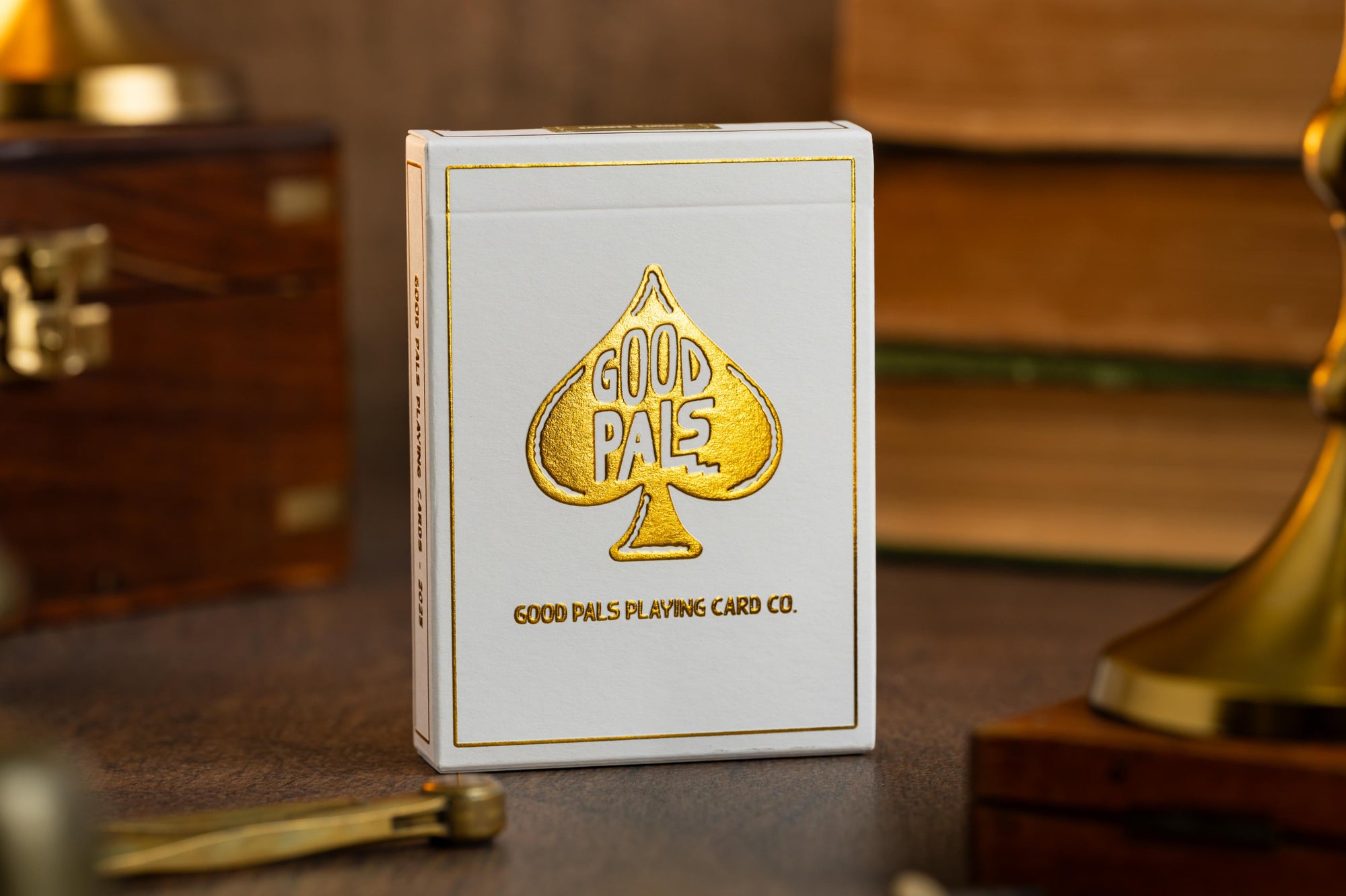 Good Pals Logo Playing Cards - Gold Foiled Private Reserve