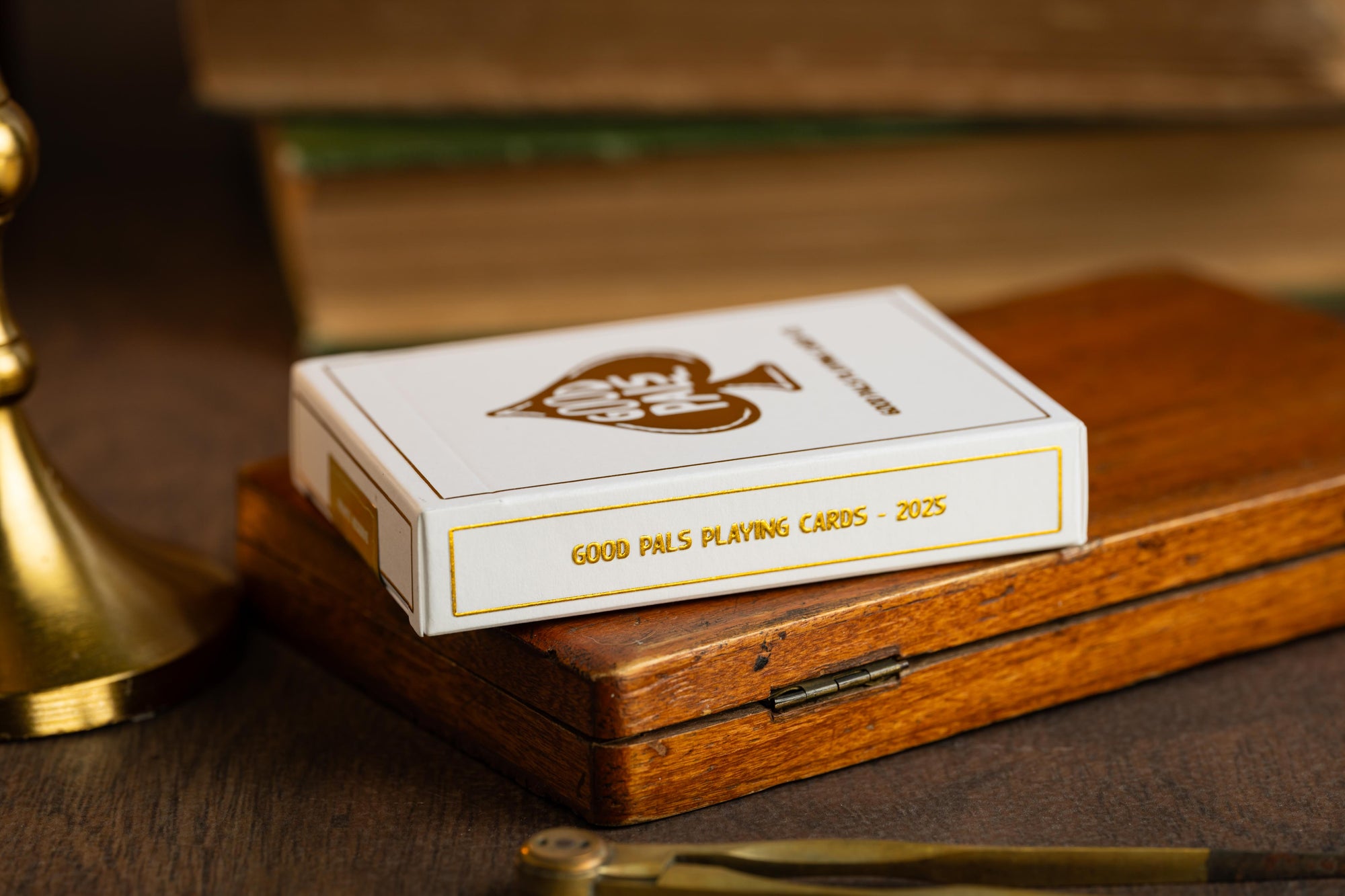 Good Pals Logo Playing Cards - Gold Foiled Private Reserve