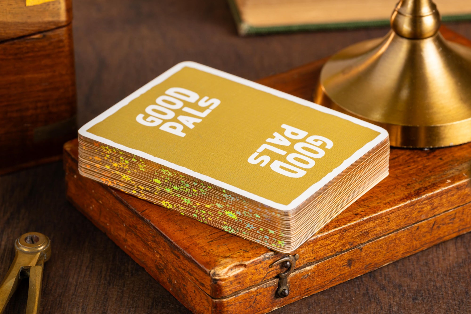 GILDED Good Pals Logo Playing Cards (Gold Private Reserve) - Edition of 50