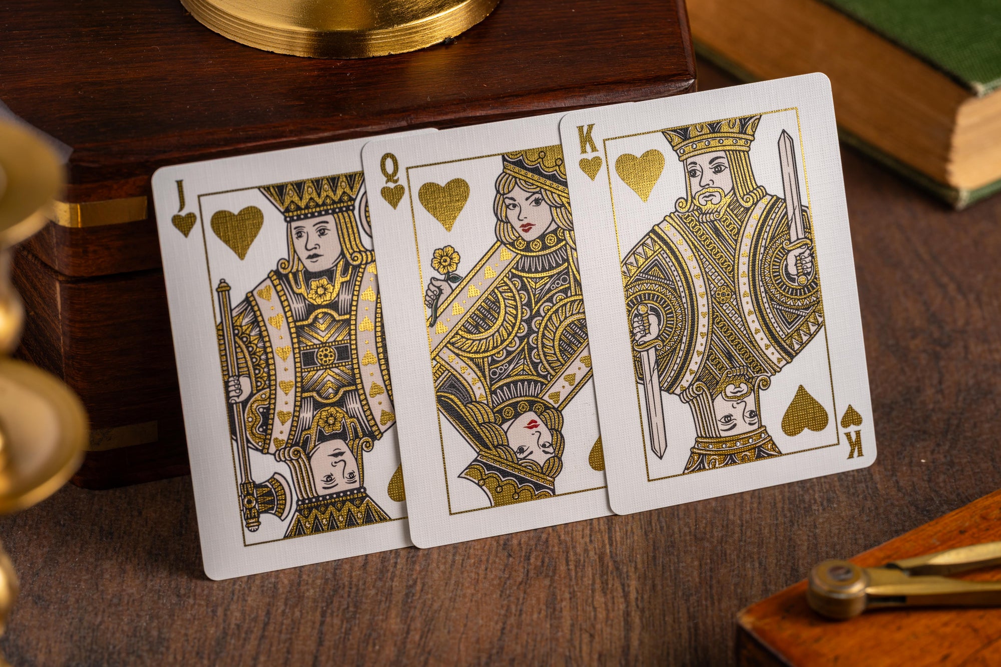 Good Pals Logo Playing Cards - Black &amp; Gold Foiled Private Reserve