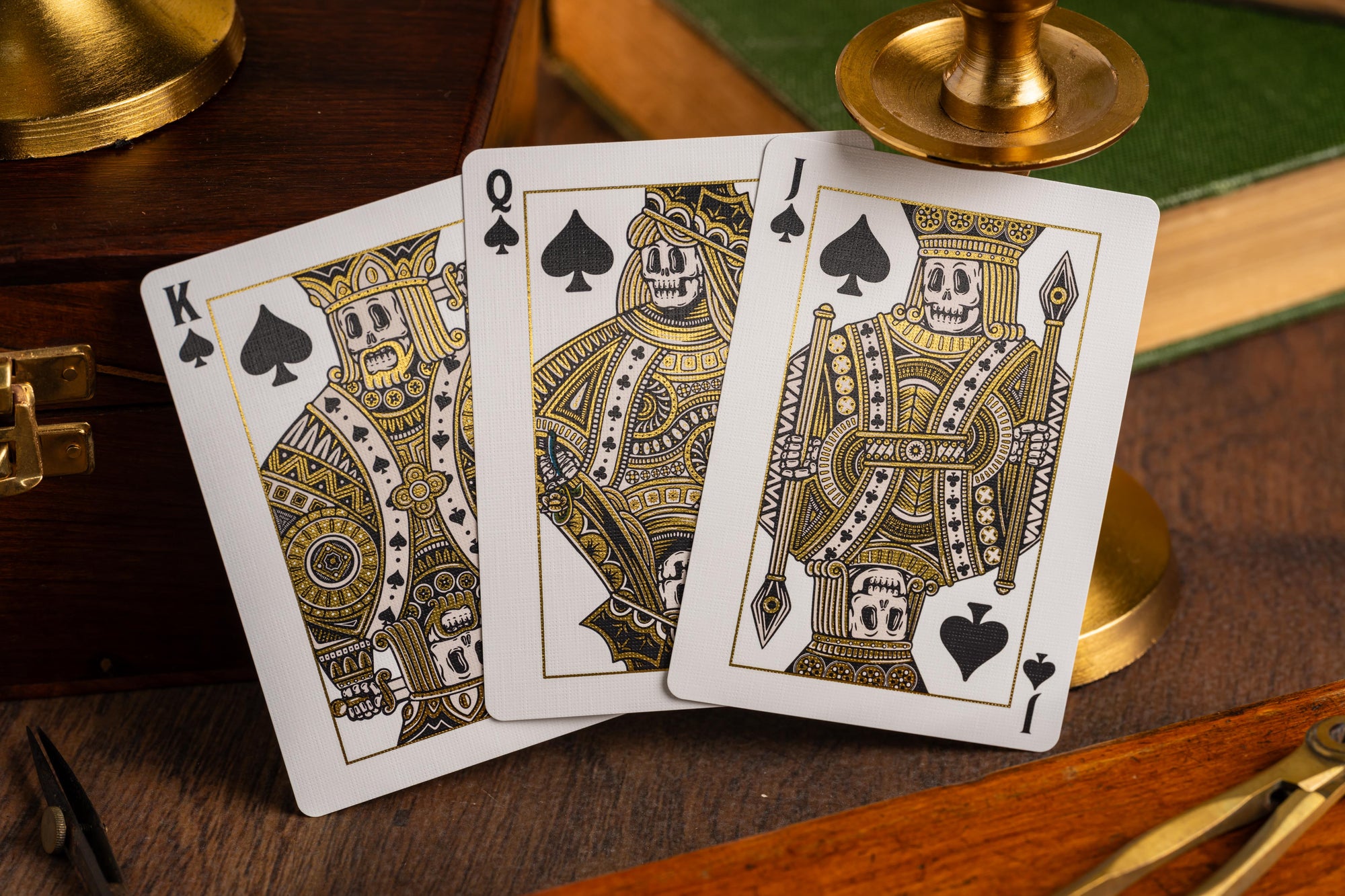 Good Pals Logo Playing Cards - Black &amp; Gold Foiled Private Reserve