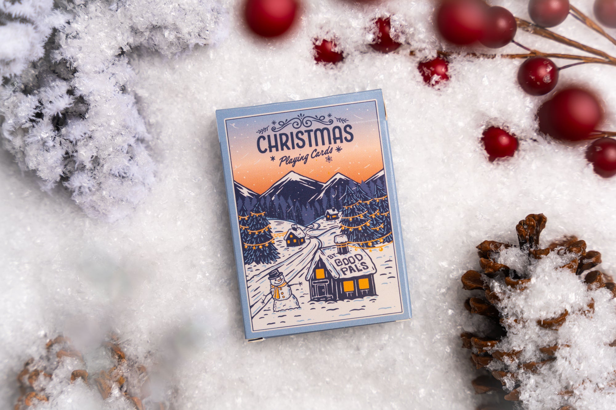 Good Pals Christmas Playing Cards - Snowman Edition