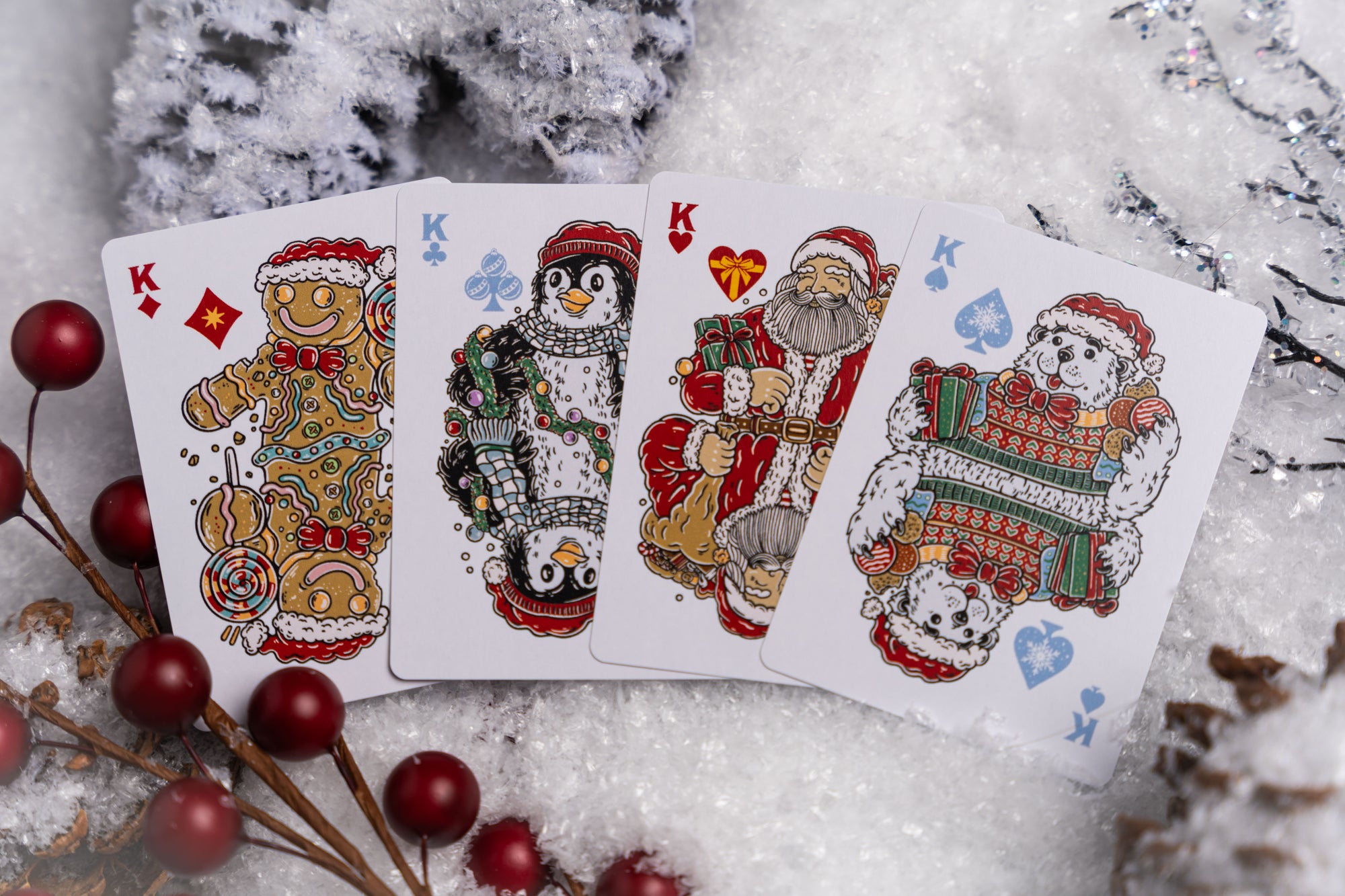 Good Pals Christmas Playing Cards - Snowman Edition