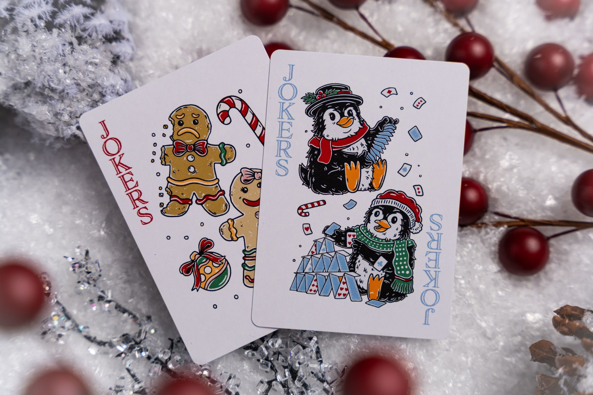 Good Pals Christmas Playing Cards - Snowman Edition