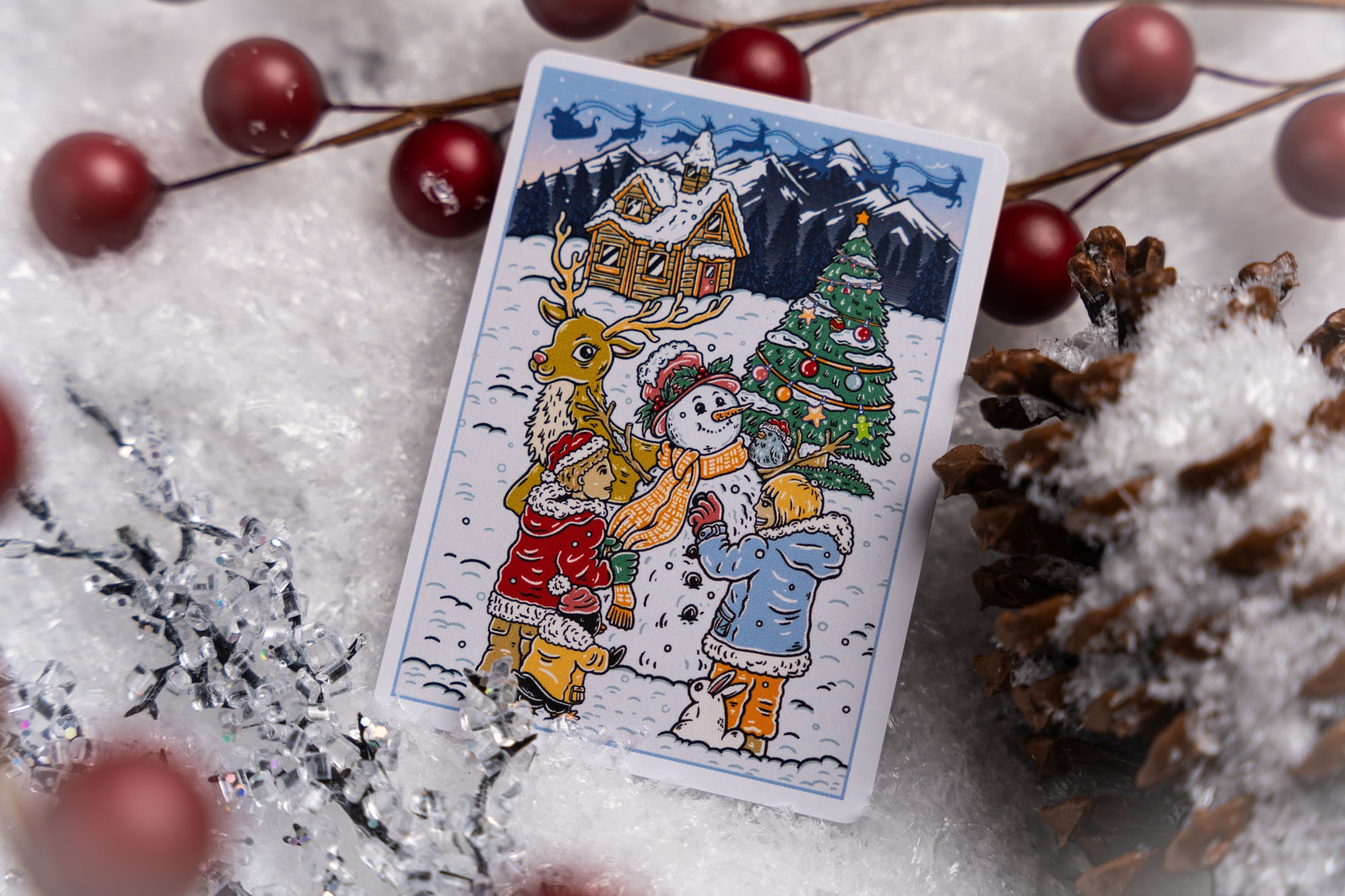 Good Pals Christmas Playing Cards - Snowman Edition