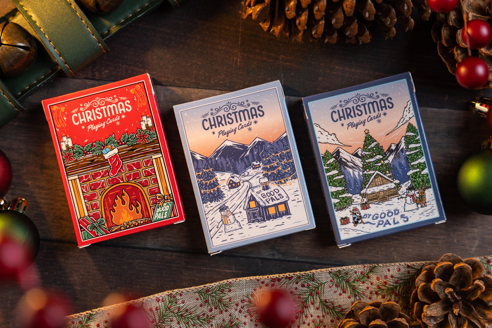 Good Pals Christmas Playing Cards - Santa Edition 