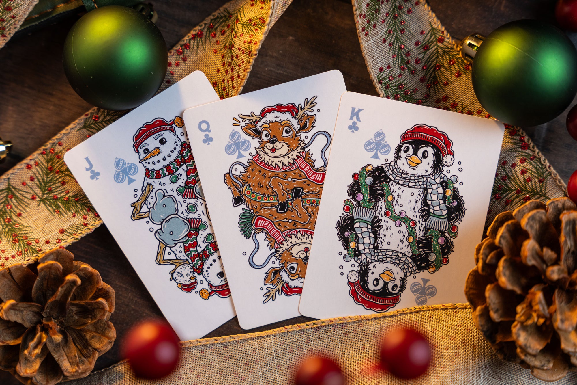 Good Pals Christmas Playing Cards - Santa Edition 