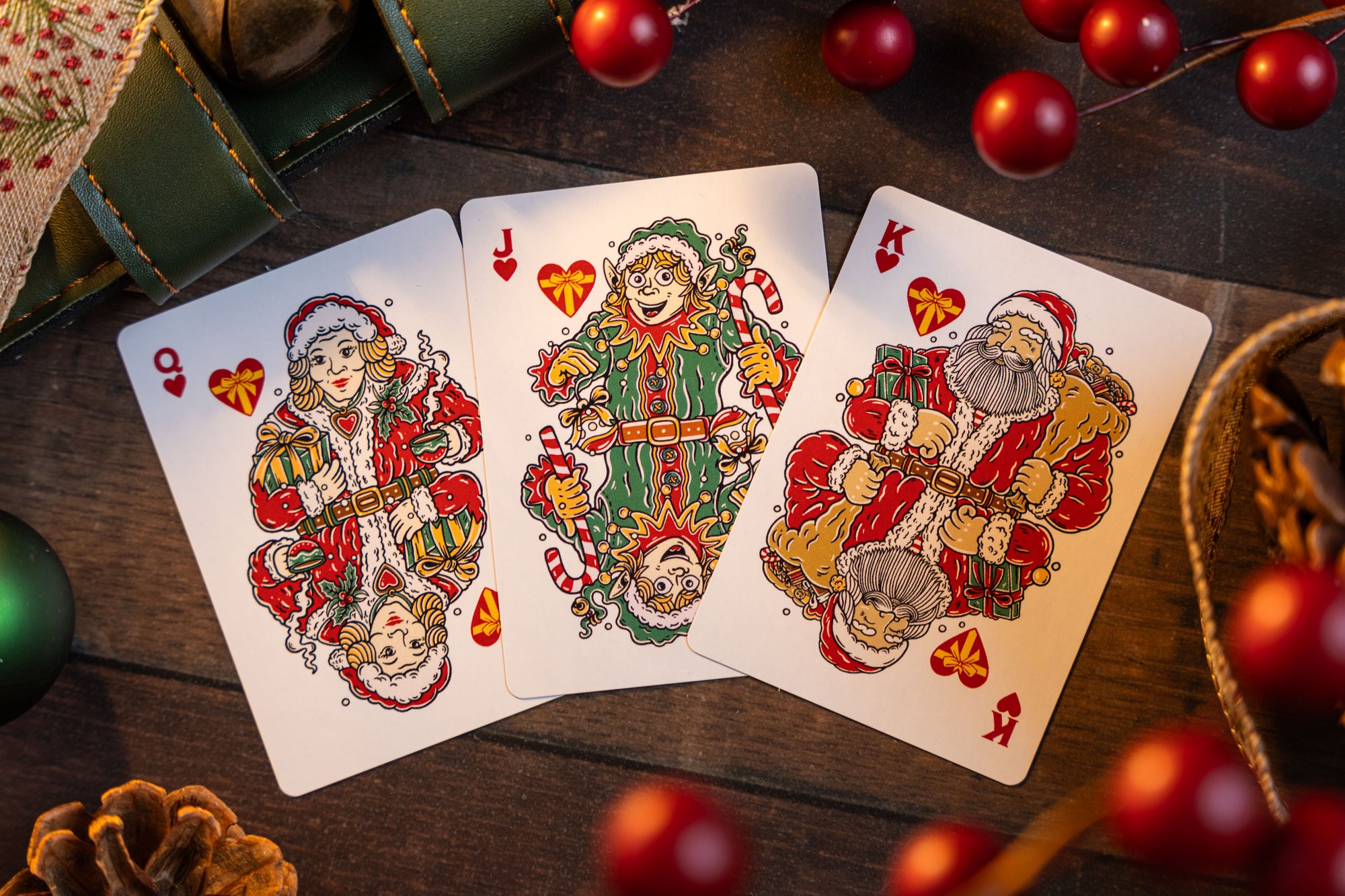 Good Pals Christmas Playing Cards - Santa Edition 