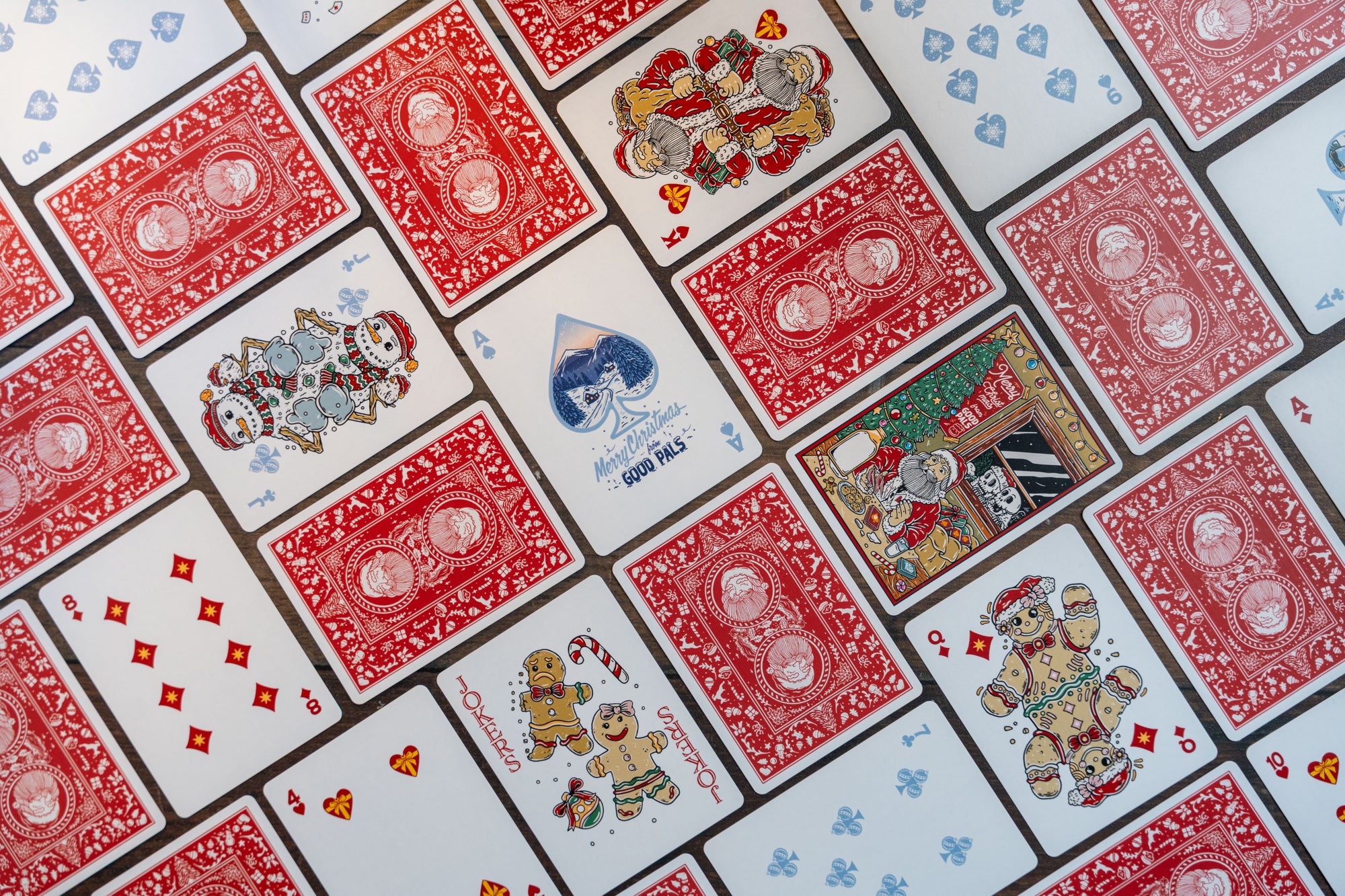 Good Pals Christmas Playing Cards - Santa Edition 