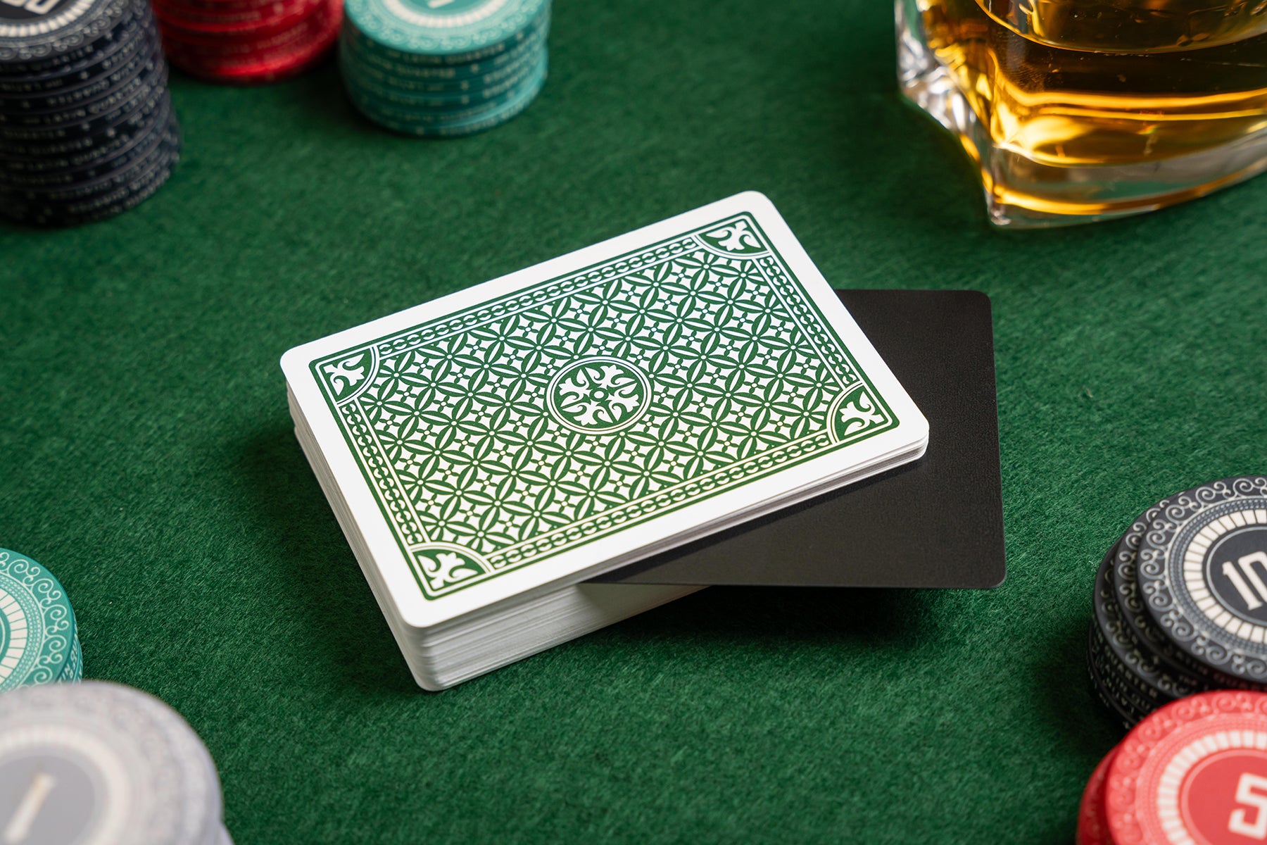 Crown Series Poker PVC 2 Deck Set - A.Haines Playing Cards