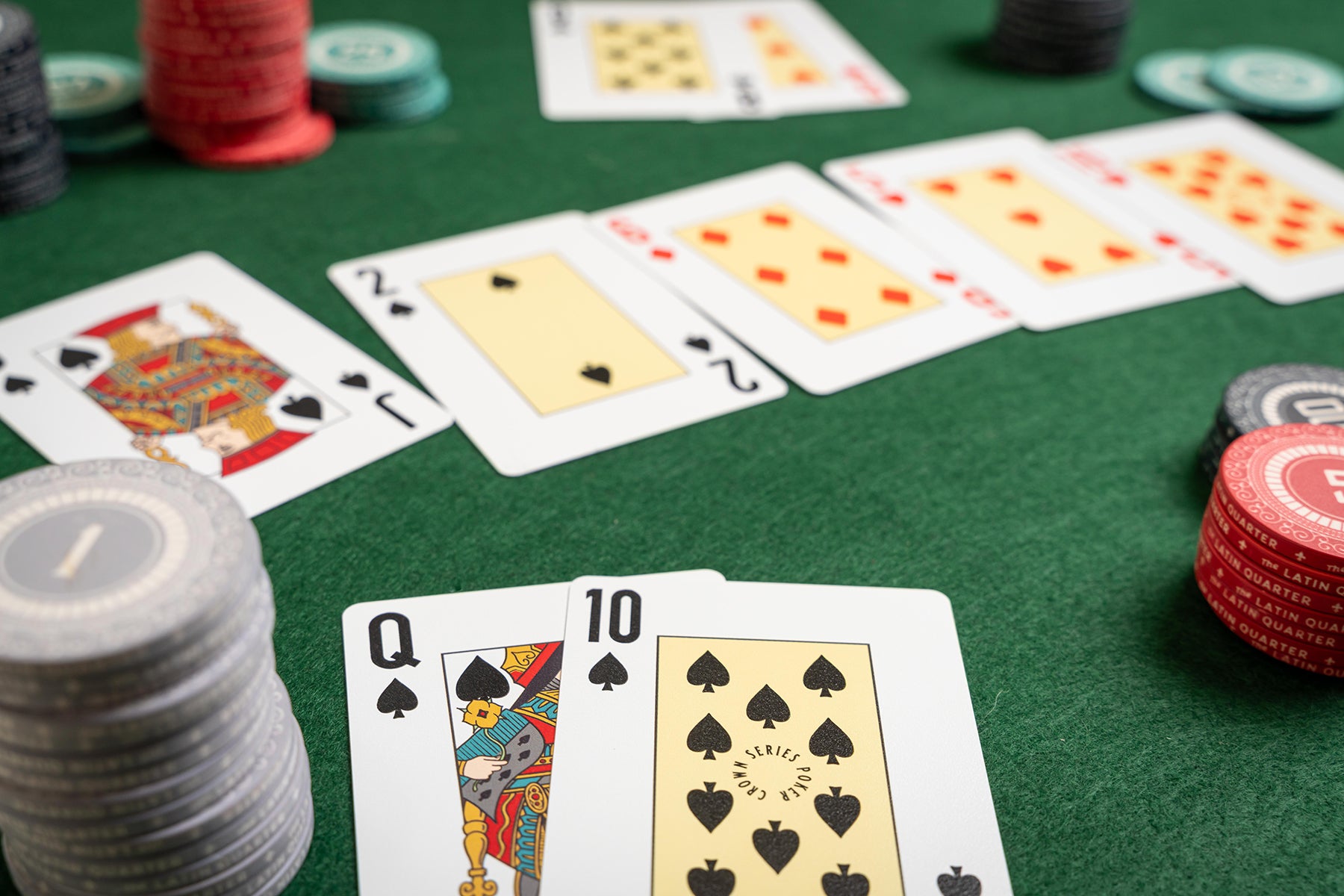 Crown Series Poker PVC 2 Deck Set - A.Haines Playing Cards