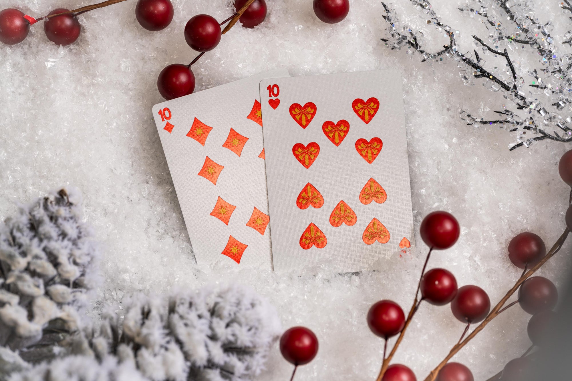 Good Pals Christmas Playing Cards - Snow Globe Limited Edition