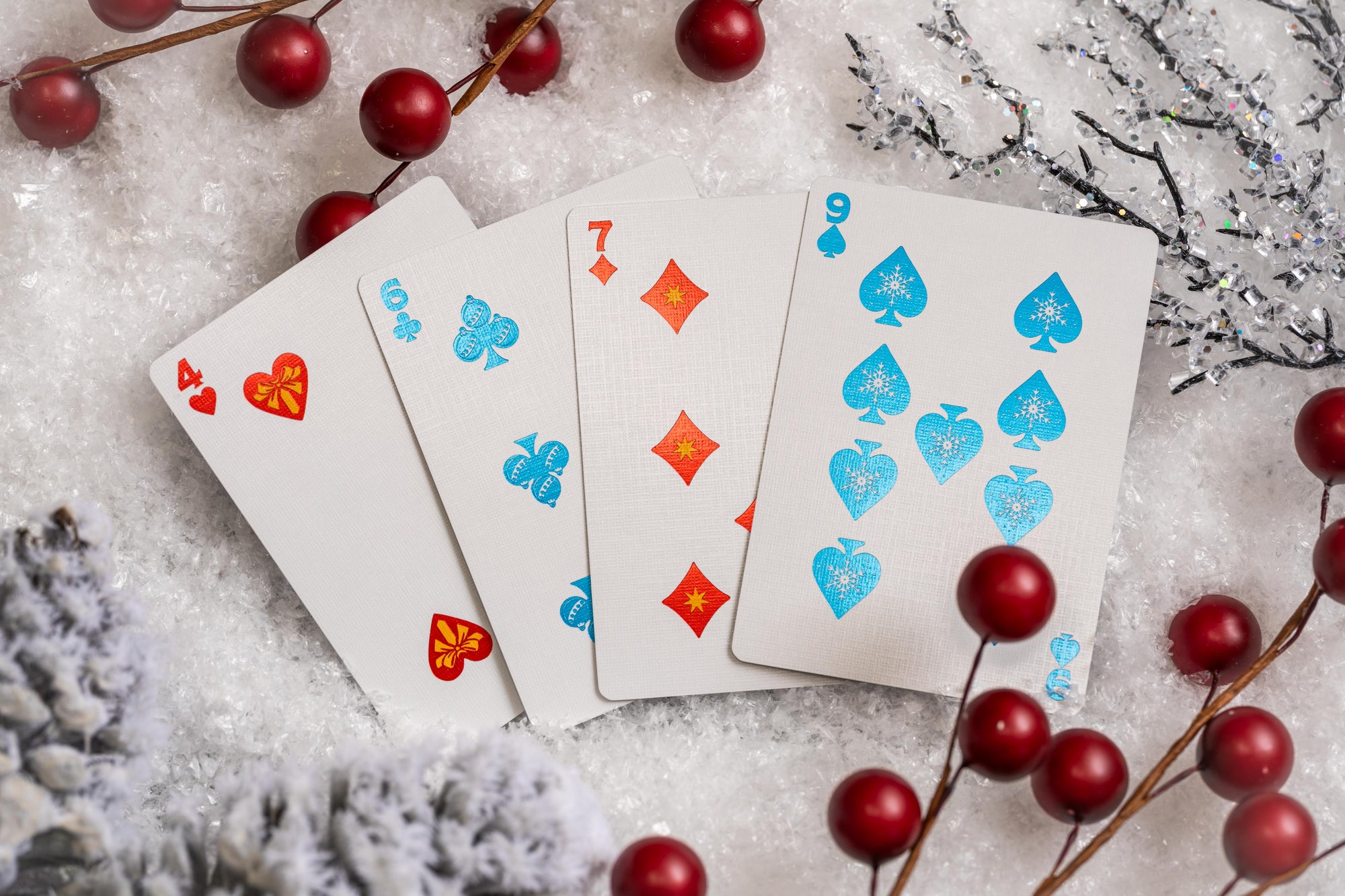 Good Pals Christmas Playing Cards - Snow Globe Limited Edition