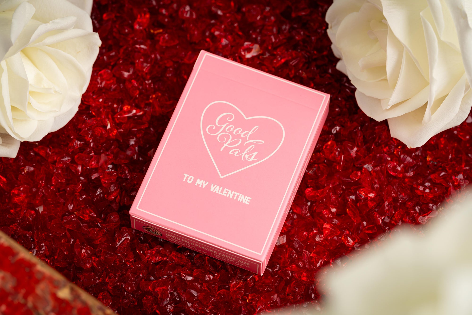 Good Pals Valentine's Playing Cards - Pink Edition