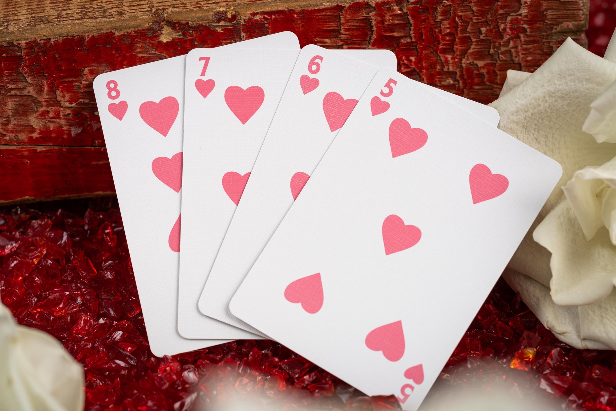 Good Pals Valentine's Playing Cards - Pink Edition