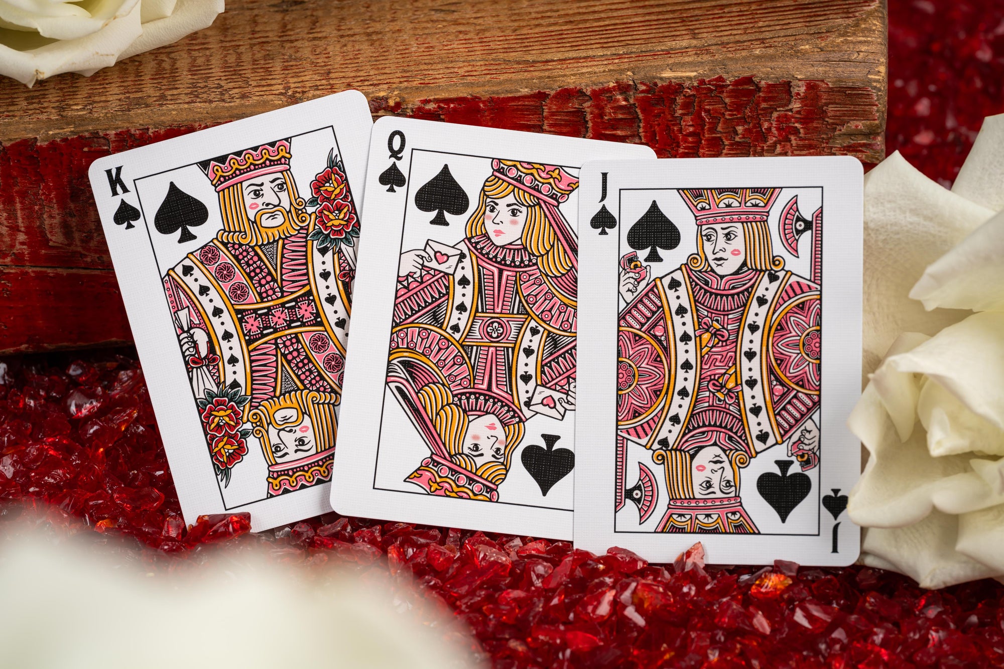 Good Pals Valentine's Playing Cards - Pink Edition