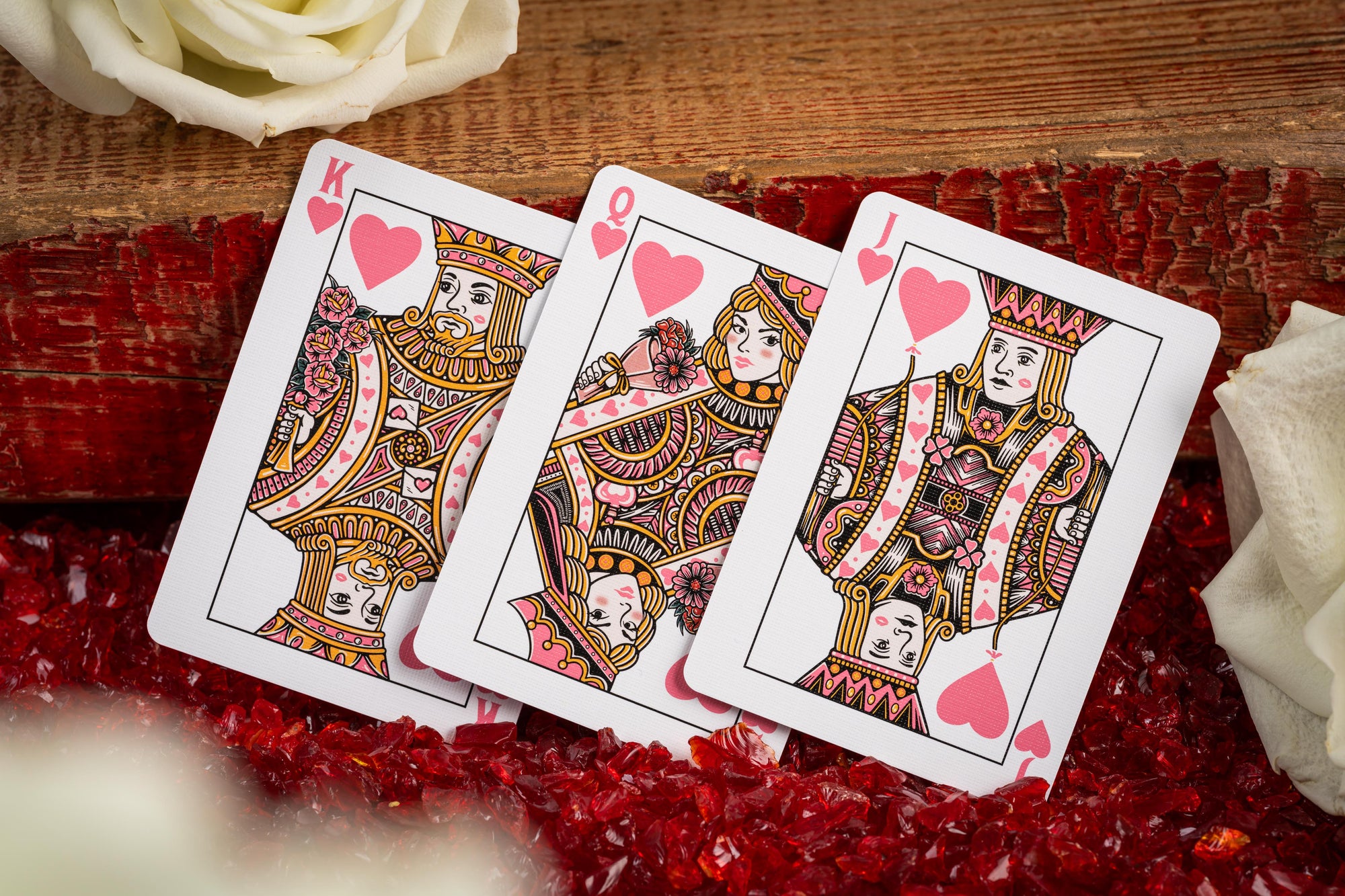 Good Pals Valentine's Playing Cards - Pink Edition