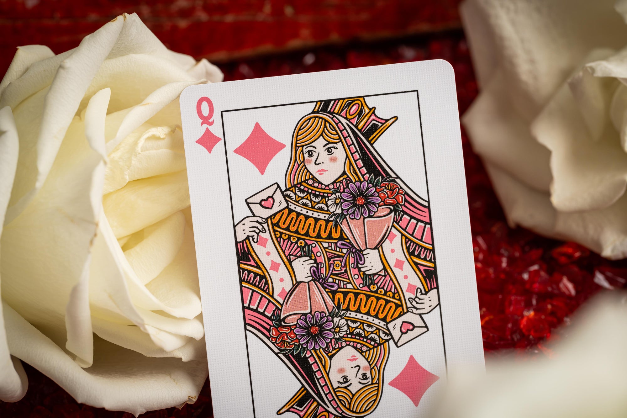 Good Pals Valentine's Playing Cards - Pink Edition