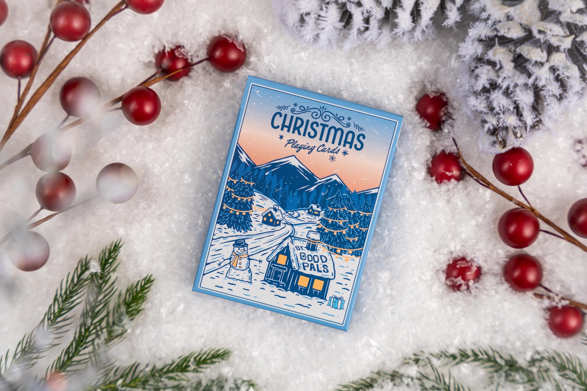 Good Pals Christmas Playing Cards - Snowman Edition