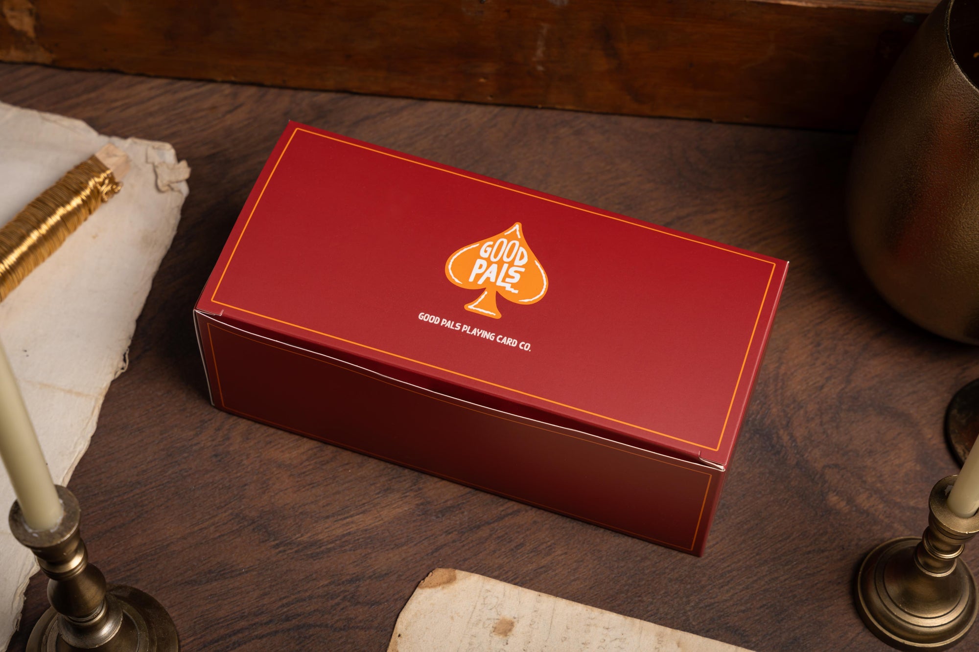 Good Pals Playing Cards - 12 Deck Storage Box 