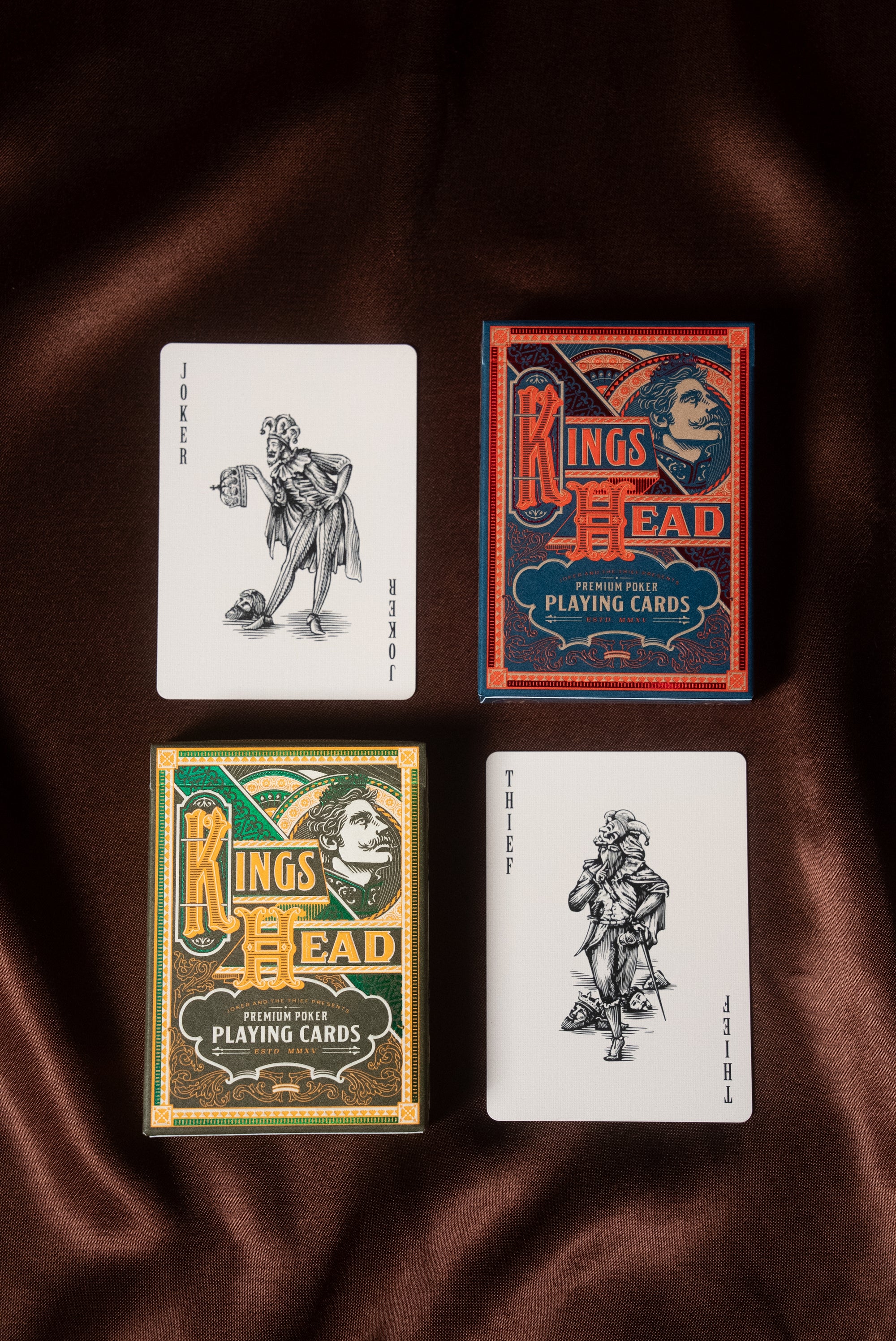Kings Head Playing Cards - Joker &amp; The Thief