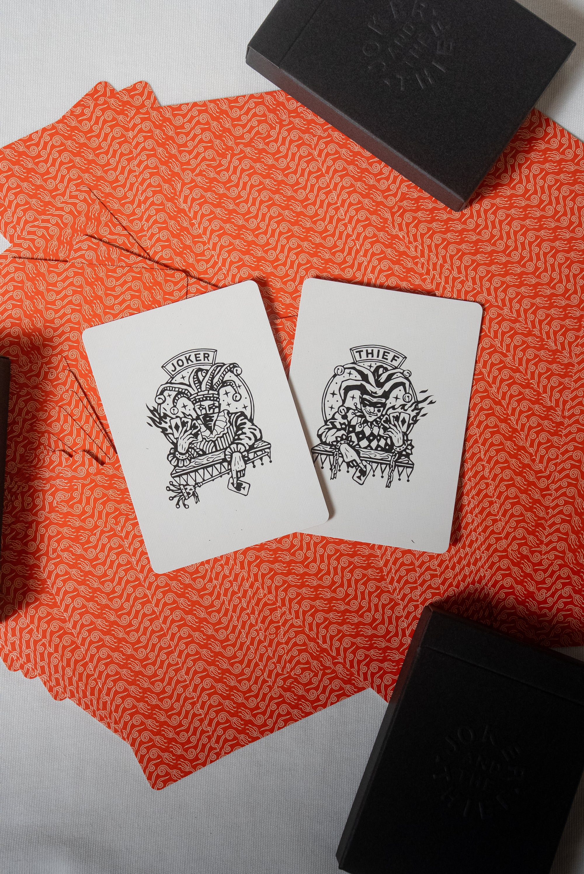 No Borders Series 2 Playing Cards (Crown Back - Red) - Joker & The Thief 