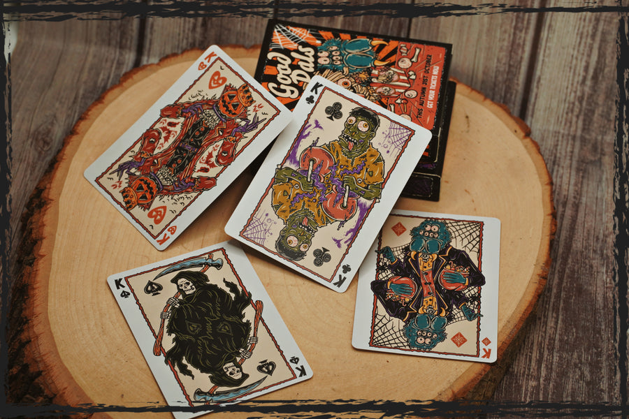 Halloween Playing Cards - Good Pals Halloween Tales Limited Edition of 250 Decks