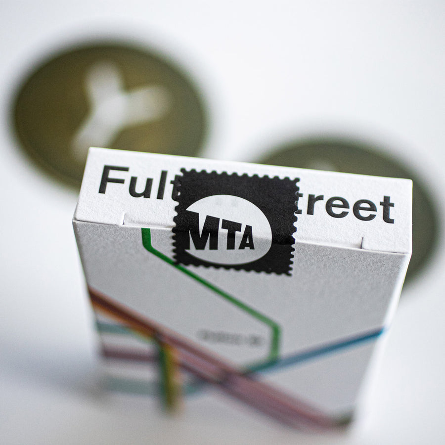 Fulton Street MTA Playing Cards - (1972 VIGNELLI MAP)
