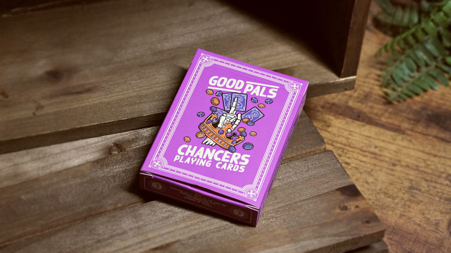 Chancers V4 Magneta Playing Cards - Good Pals