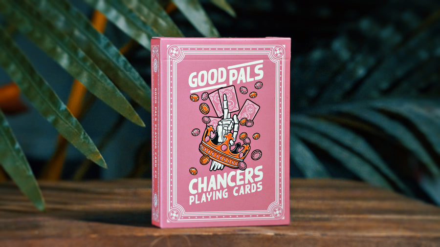 Chancers V5 Pink Playing Cards - Good Pals