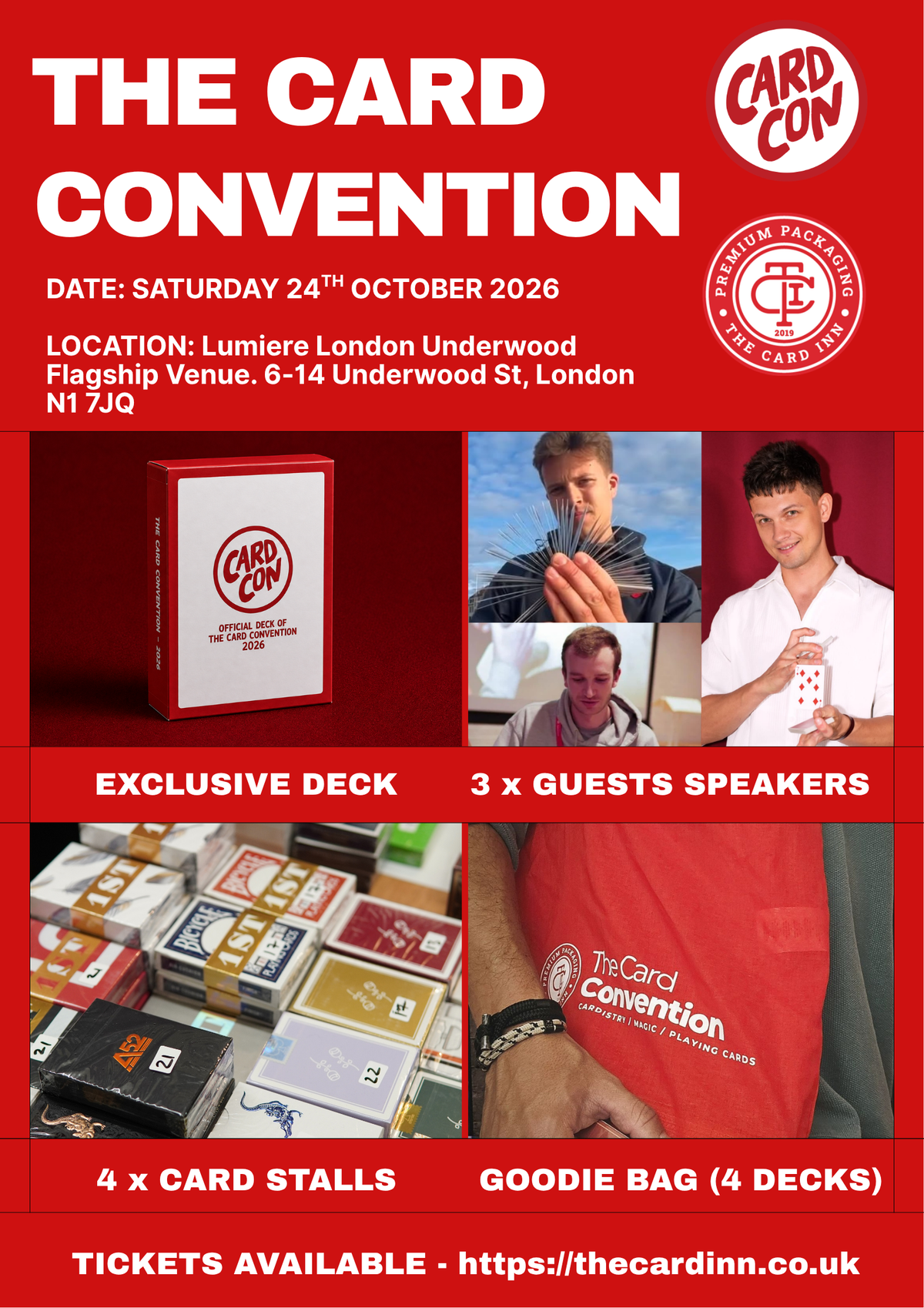 The Card Convention - UK Playing Card Event for Magicians, Cardists, Collectors
