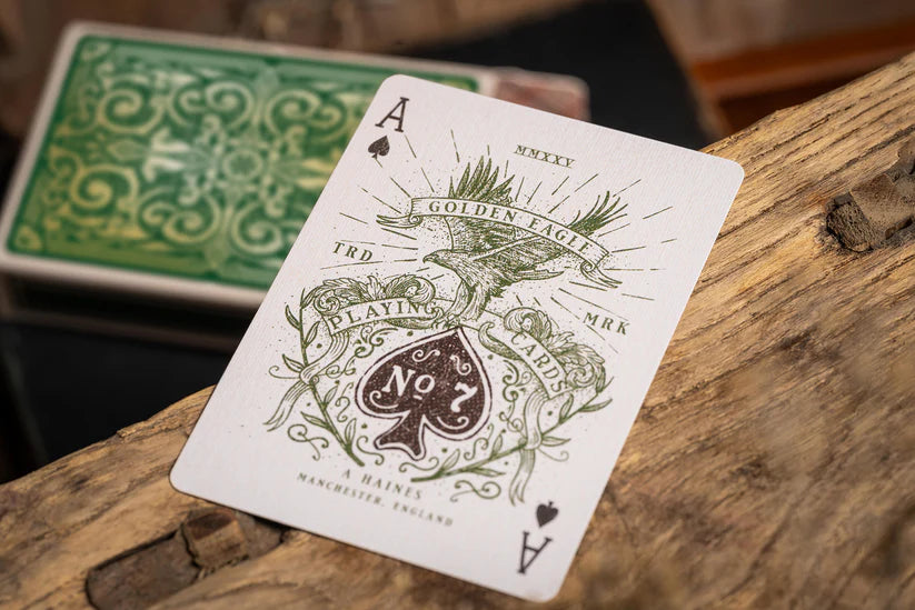 Golden Eagle No.7 Vintage Playing Cards - Alex Haines