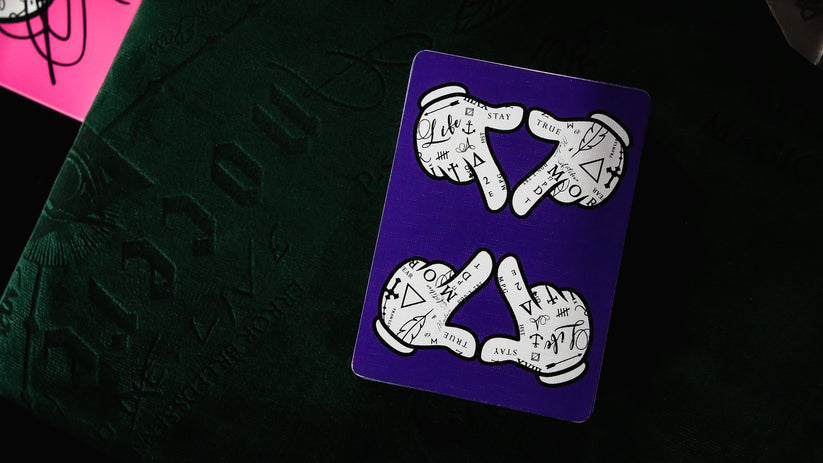 Bangers Playing Cards (Purple) - Daniel Madison