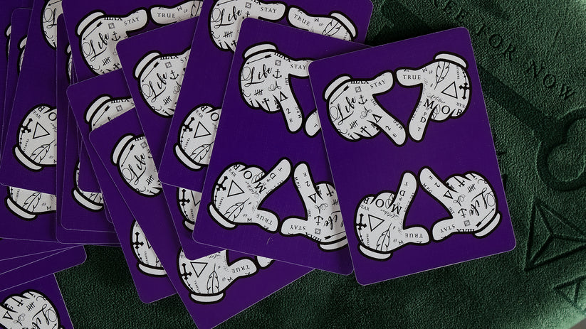 Bangers Playing Cards (Purple) - Daniel Madison