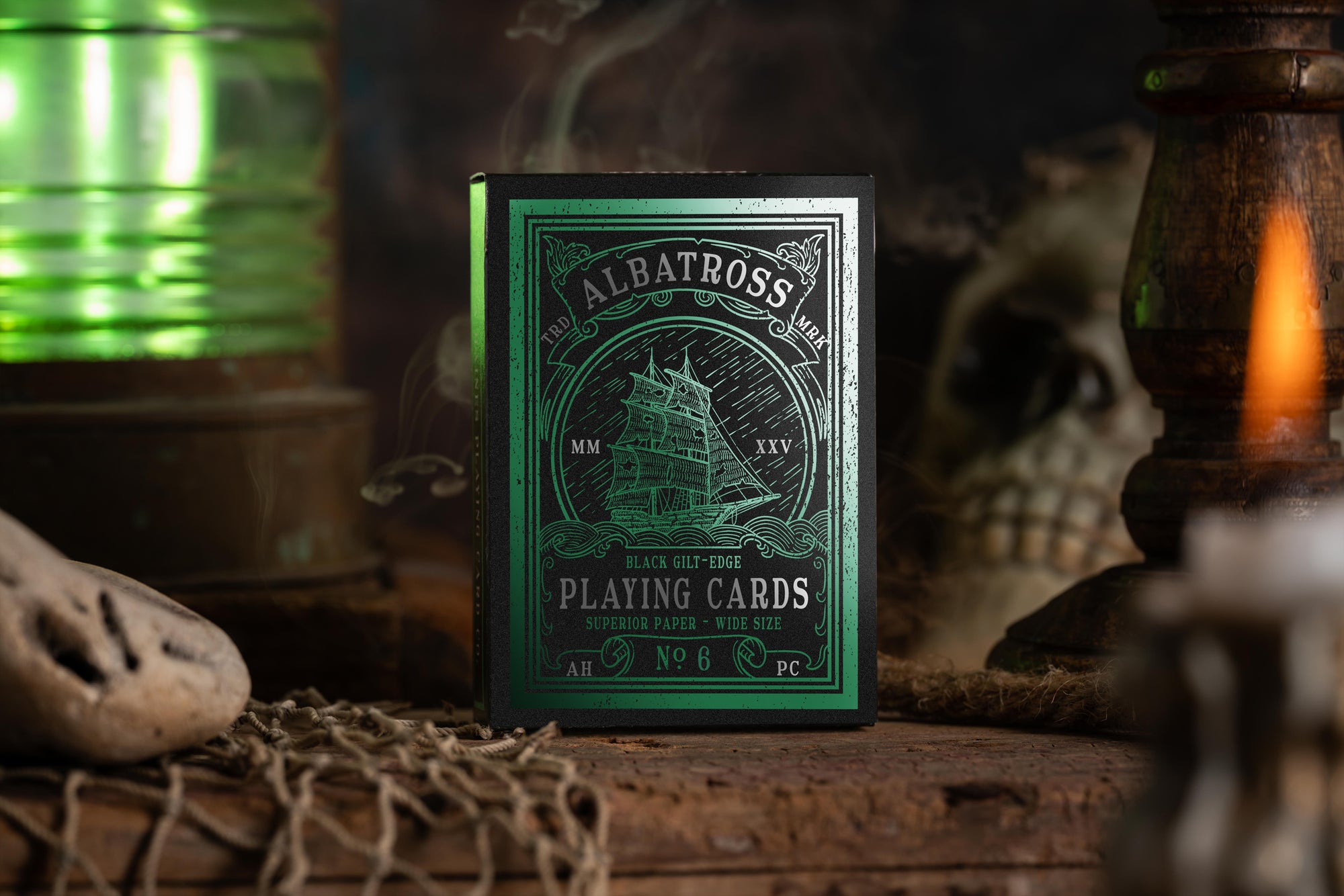 Albatross No.6 GILDED Playing Cards - Alex Haines