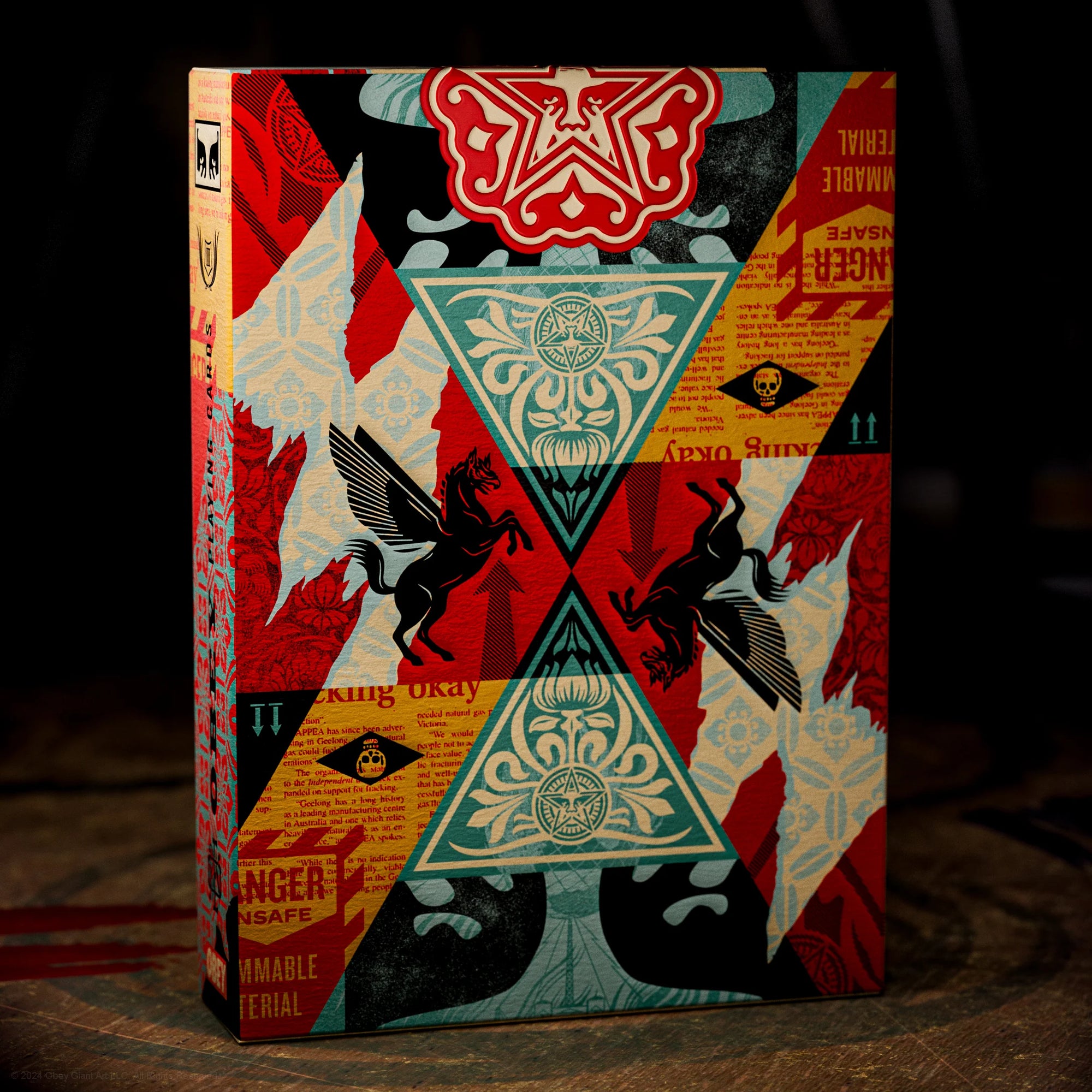 OBEY Playing Cards (Collage) - Theory 11 