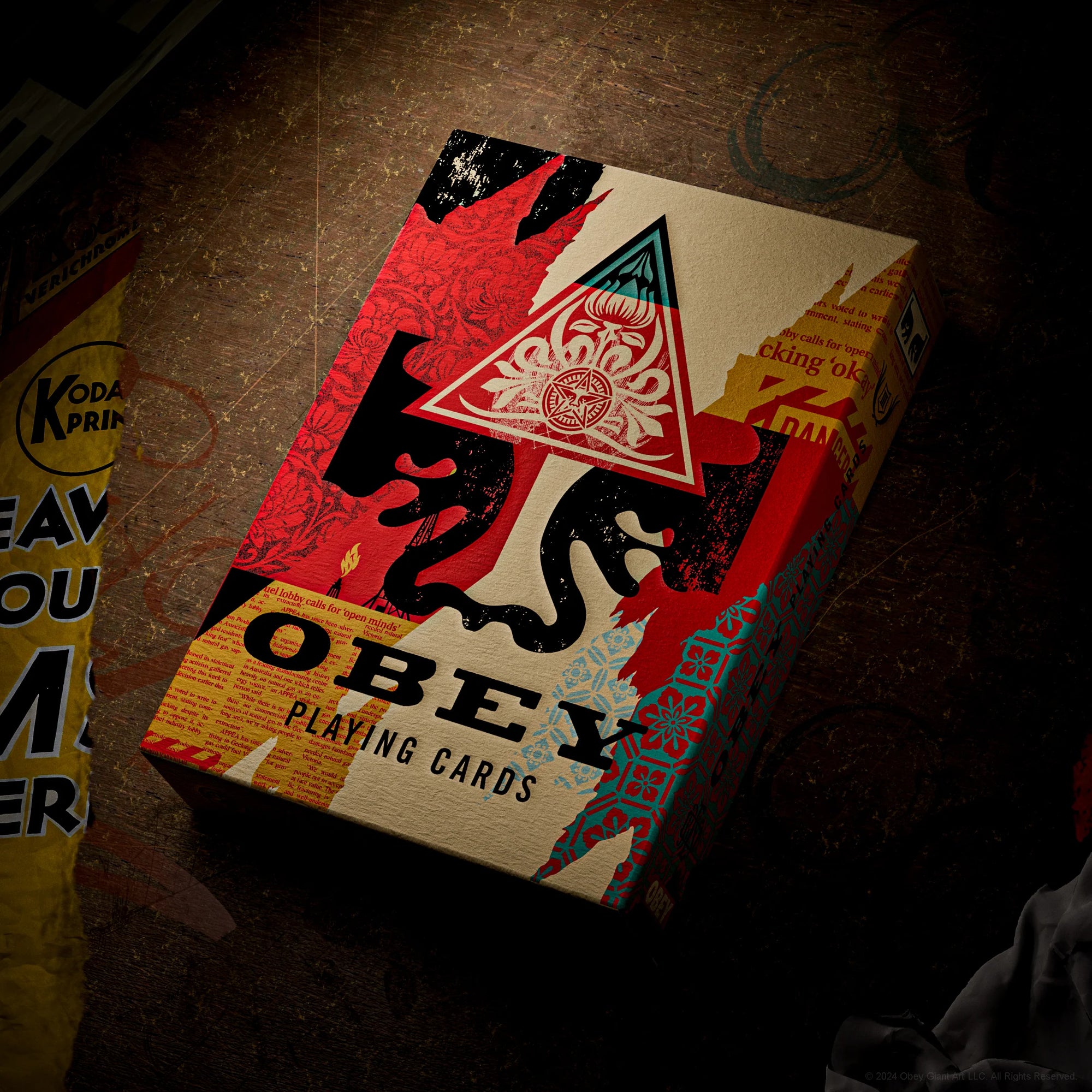 OBEY Playing Cards (Collage) - Theory 11 