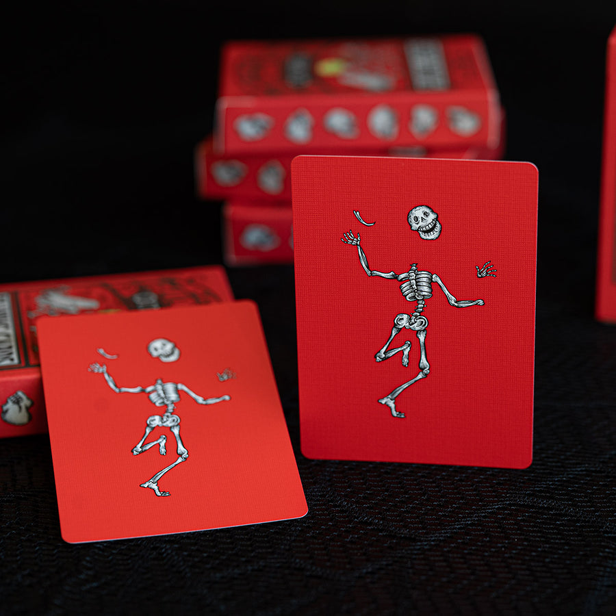 Fulton's October Red Playing Cards