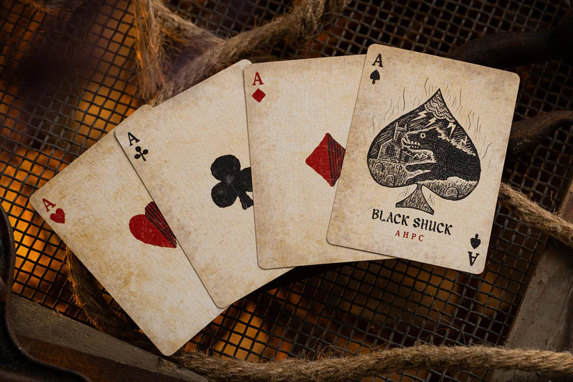 Cryptids Playing Cards - Black Shuck (Standard Edition) by A.Haines
