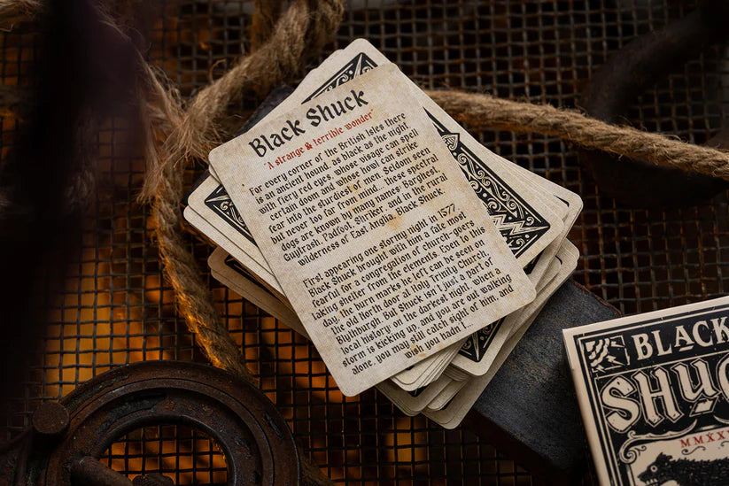 Cryptids Playing Cards - Black Shuck (Standard Edition) by A.Haines