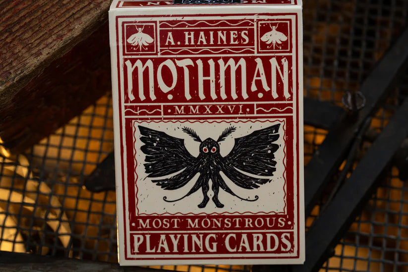Cryptids Playing Cards - Mothman (Standard Edition) by A.Haines