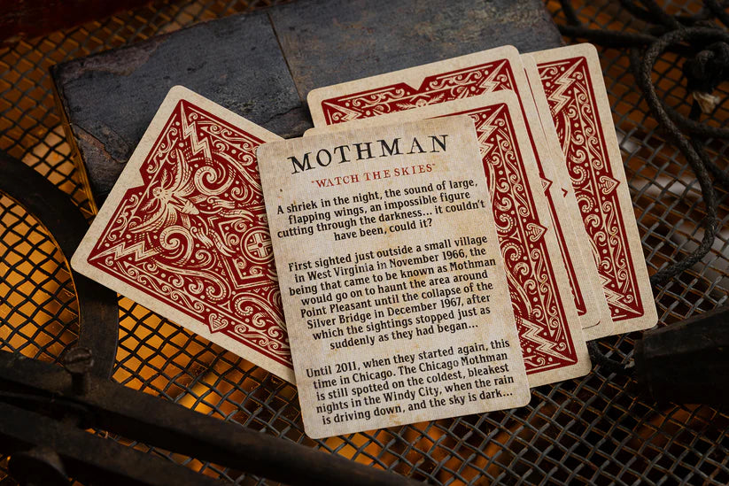 Cryptids Playing Cards - Mothman (Standard Edition) by A.Haines