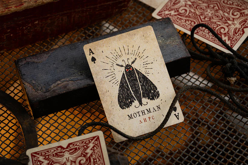 Cryptids Playing Cards - Mothman (Standard Edition) by A.Haines